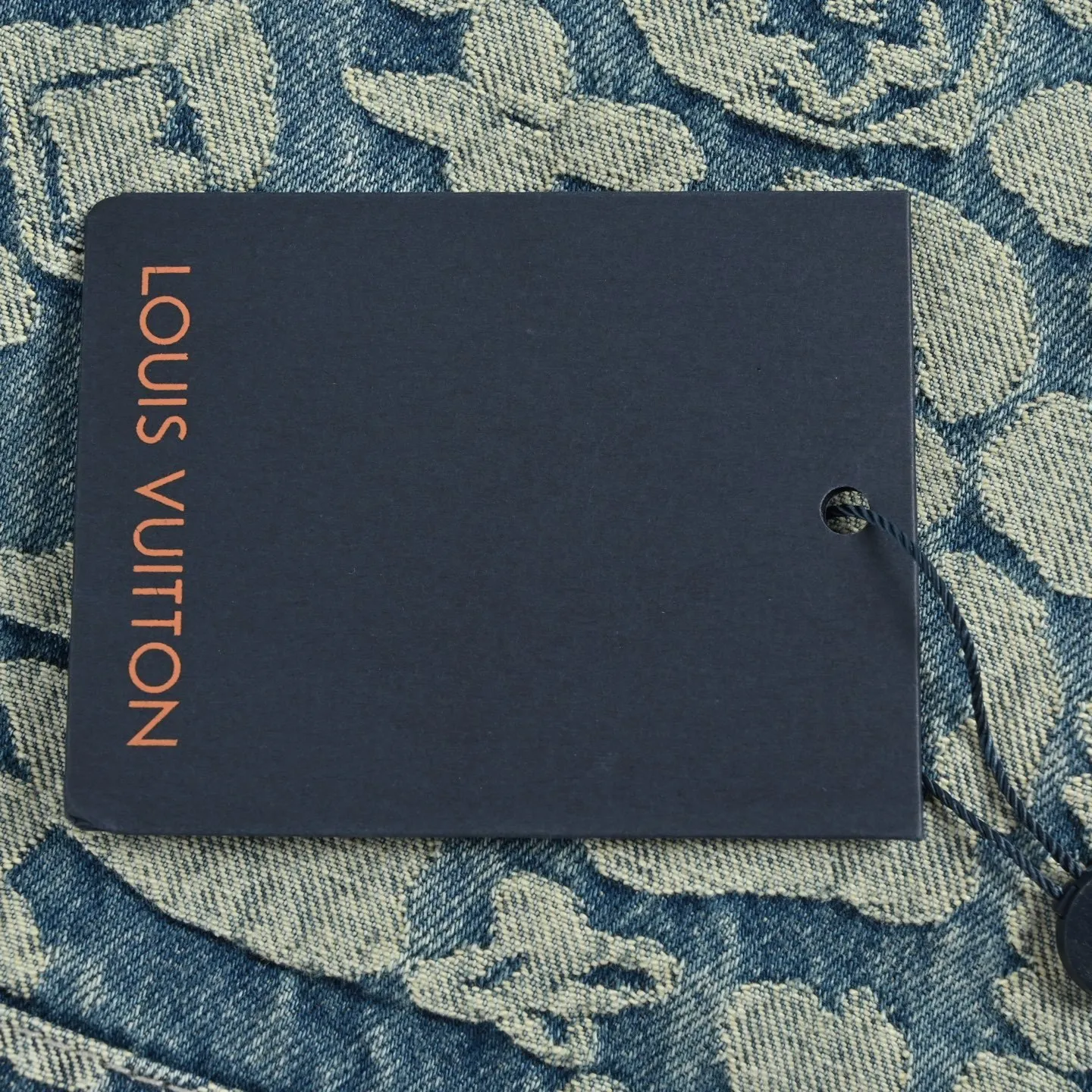 Louis Vuitton/Louis Vuitton Nigo joint style burnt flower work denim jacket